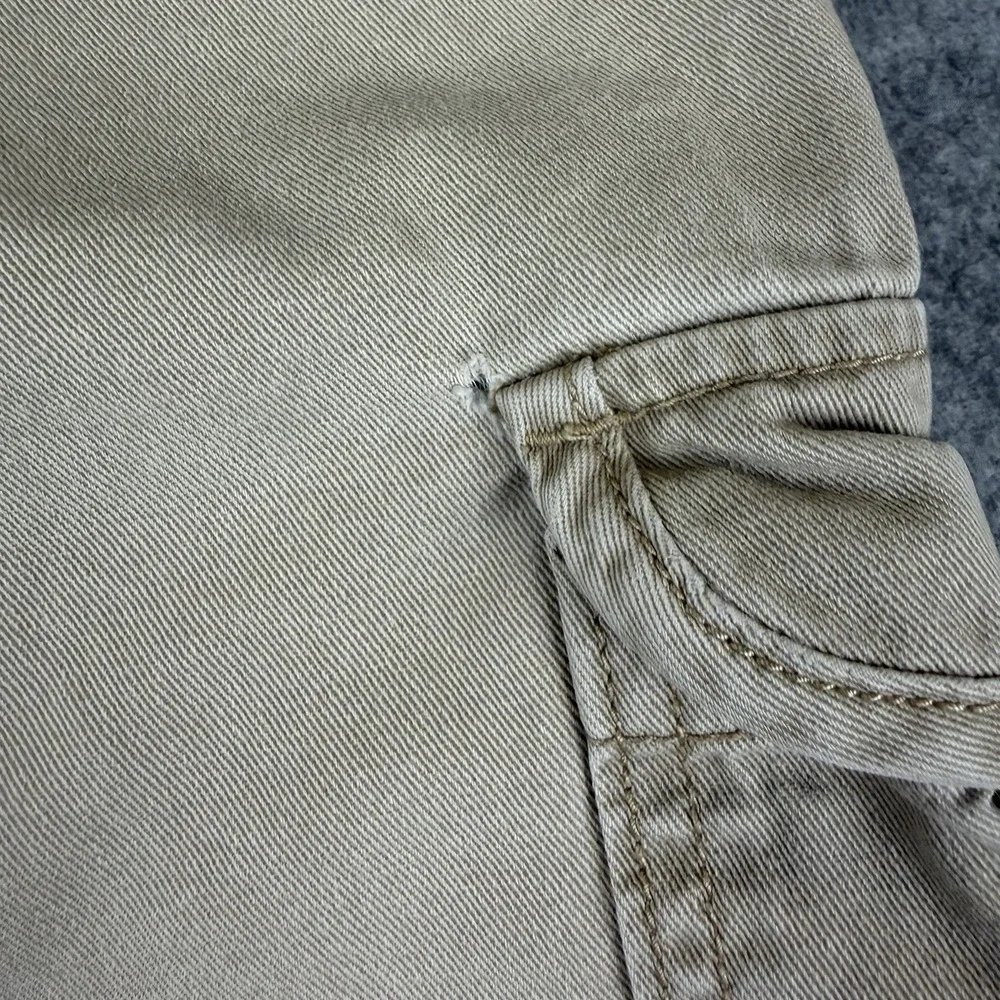 UNIONBAY Men's Cargo Shorts Size 34 Khaki Tan Cordova Cotton Twill Casual Hiking